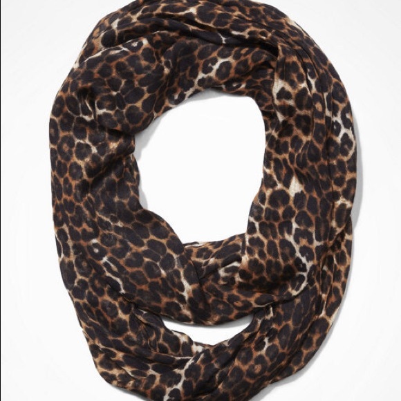 Express Accessories - Express Leopard Infinity Scarf
